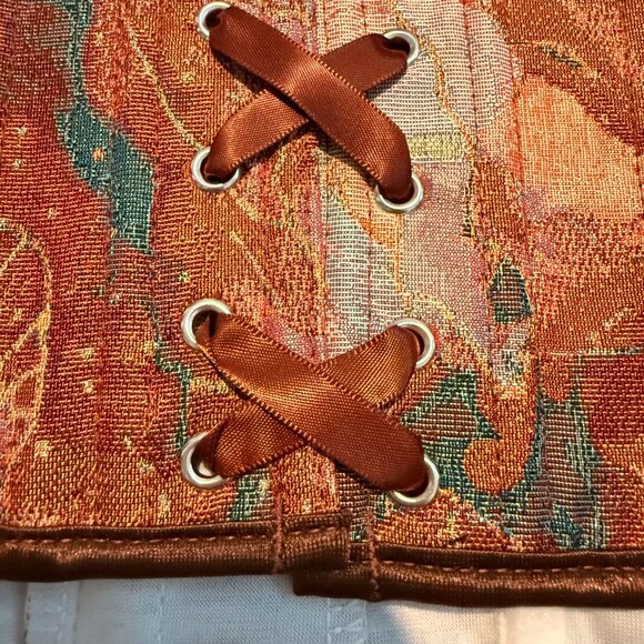 SHEIN Vintage Palace Style Bee Jacquard Corset Top 2XL NWT - Picture 8 of 11